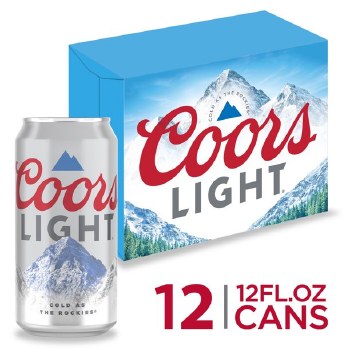 Coorslight 12pk Cans