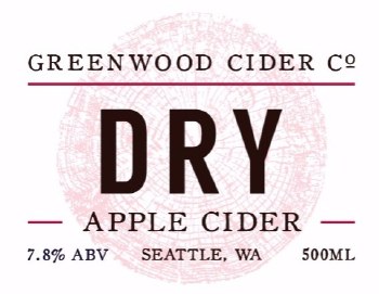 Green Wood Cider Dry