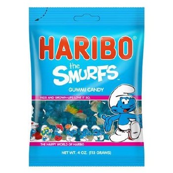 Haribo The Smurfs 4oz B