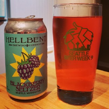 Hellbent Blackberry Seltzer