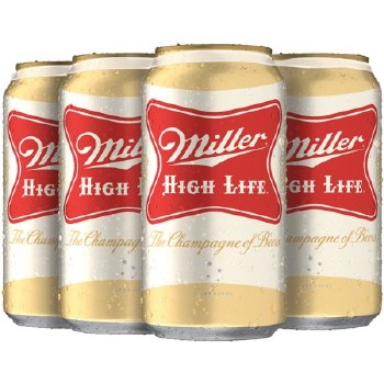 High Life Miller 6 Pack Cans