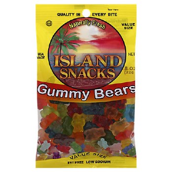 Island Snacks Gummy Bears