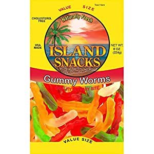 Island Snacks Gummy Worms