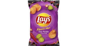 Lays Flamin Hot Dill Pickle