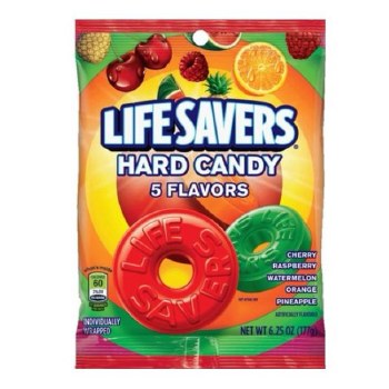 Lifesaver 5 Flavors 6.25oz B