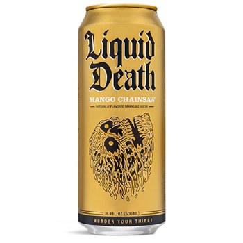 Liquid Death Mango Chainsaw