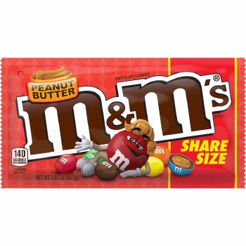 M&m Peanut Butter Share Size