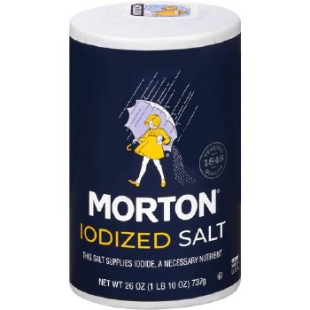 Morton Iodized Salt 26oz