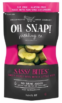 Oh Snap Sassy Bites Pickle