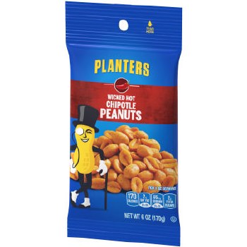 Planter Chipotle Peanuts 6oz