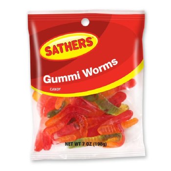 Sathers Gummy Worms