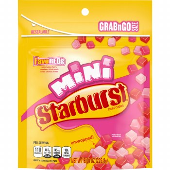 Starbust Minis Bag 8oz