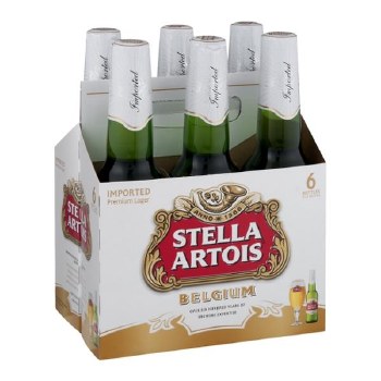 Stella Artois 6 Pack Bottles