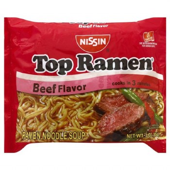Top Ramen Beef Flavor