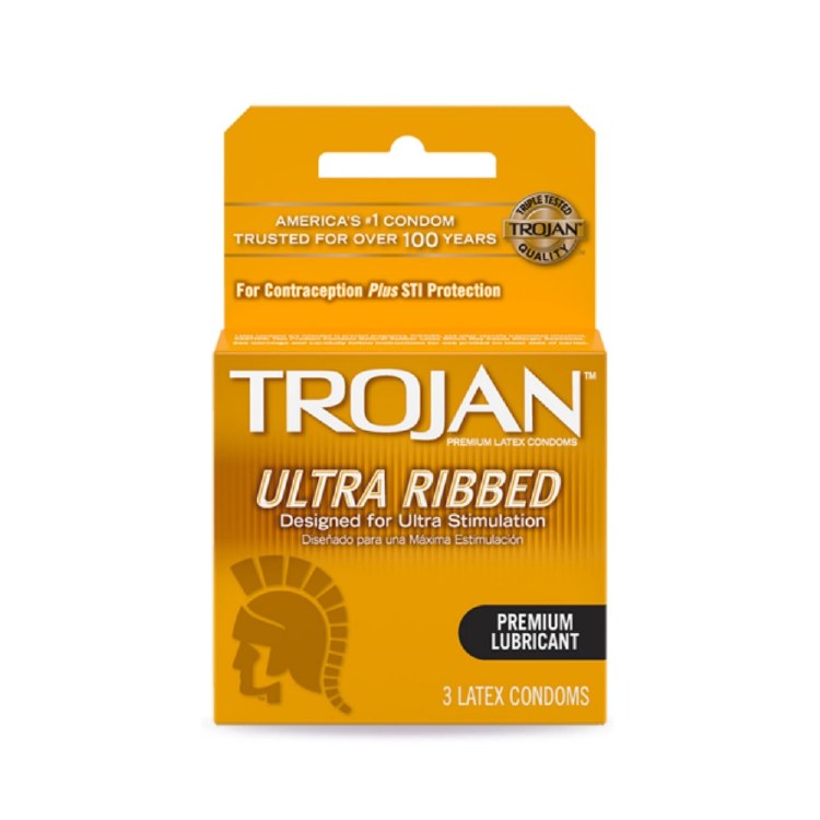 Trojan Ultra Ribbed