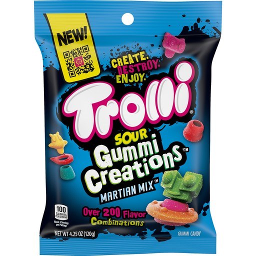 Trolli Sour Gummy Martian Mix