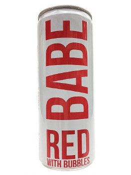 Babe Red Bubbles