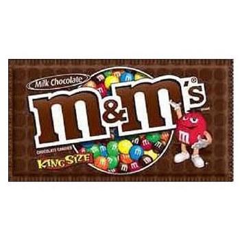 M&amp;m Milk Choco King Size