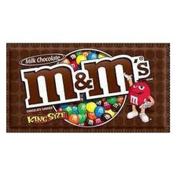 M&m Milk Choco King Size