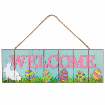 WELCOME SIGN, 12.5&quot; X 6&quot;