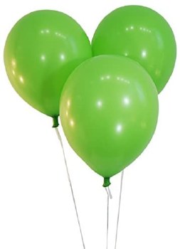 BALLOONS 12&quot; LATEX LIME GREEN