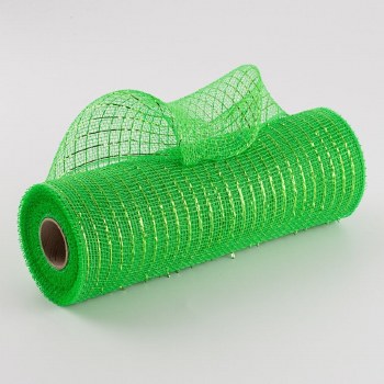 DECO MESH 10&quot; X 10 YDS, LIME