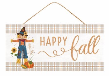 HAPPY FALL/SCARECROW SIGN