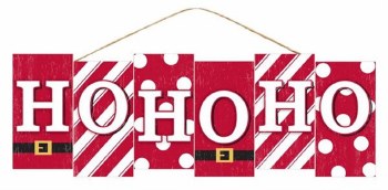 HOHOHO BLOCK SIGN