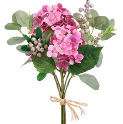 HYDRANGEA/EUC BOUQUET, PINK