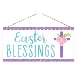 SIGN, EASTER BLESSINGS,