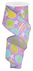 RIBBON #40 EASTER EGGS, LAVEN