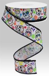 RIBBON #9 DAY OF DEAD RIBBON