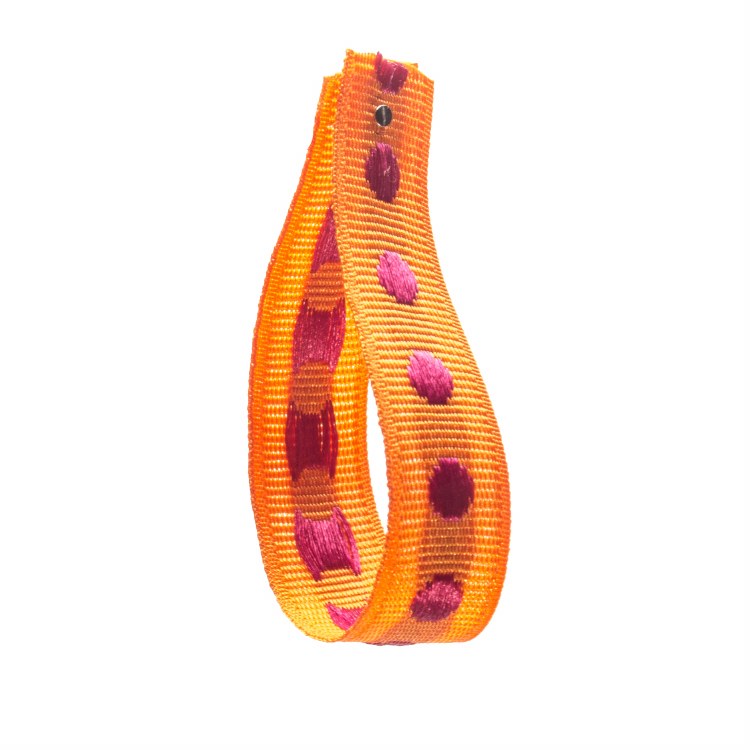 Bird of Paradise Ribbon with Dots 10 mm