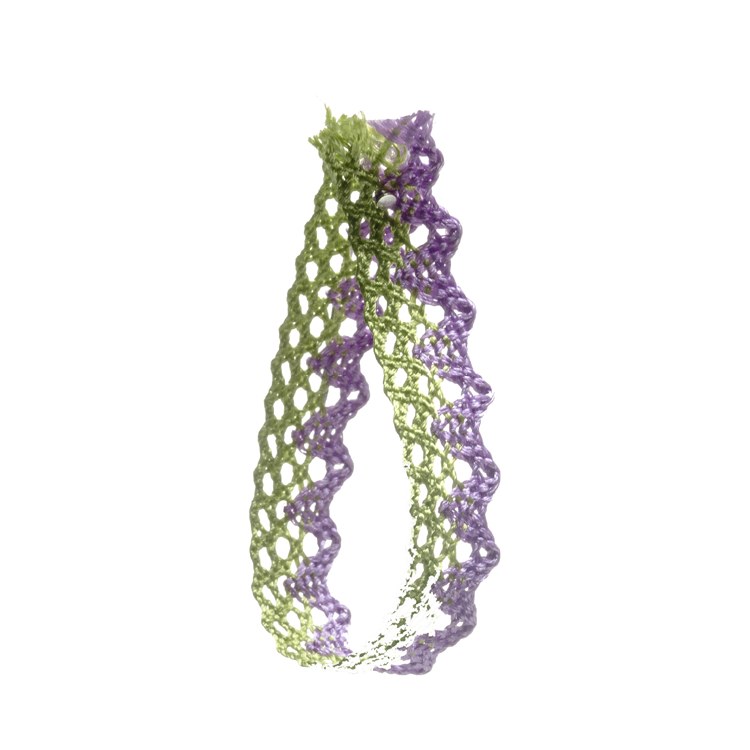 Lime Coloured Lace 10 mm