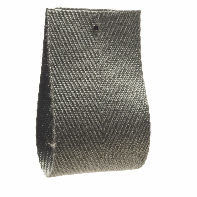 Green Slate Polyester herringbone tape 6 mm