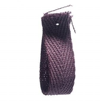 Damson Mauve Herringbone from Recyclables 15 mm