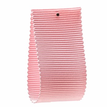 Pink Impatience Polyester Grosgrain Ribbon 15mm