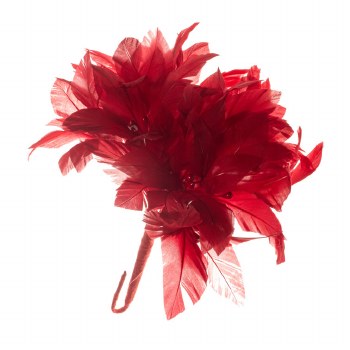 Ruby Slippers Feather Flower 150 mm