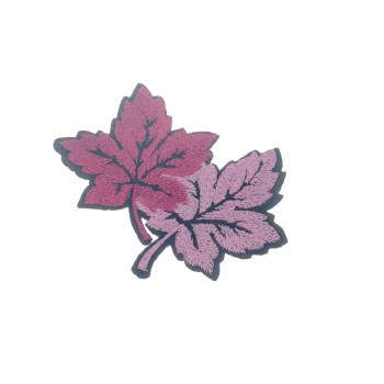 Sissinghurst Pink Leaf Motif 70mm 70 mm