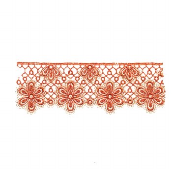 Red Squirrel Flower Lace 33 mm