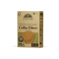 Coffee Filters No.2 - Small Un