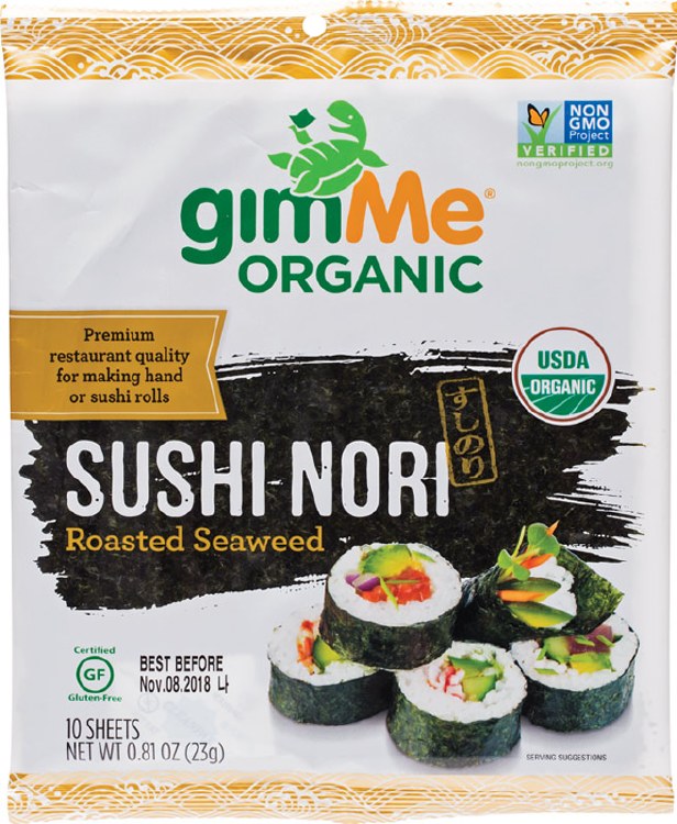Roasted Seaweed Sushi Nori (10 Sheets) 23g