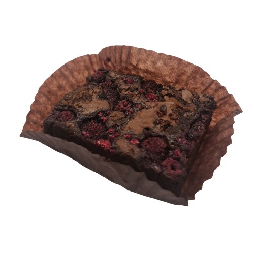 Raspberry Brownie