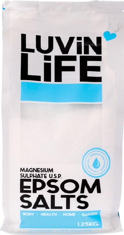 Epsom Salts Magnesium Sulphate U.S.P. 1.25kg
