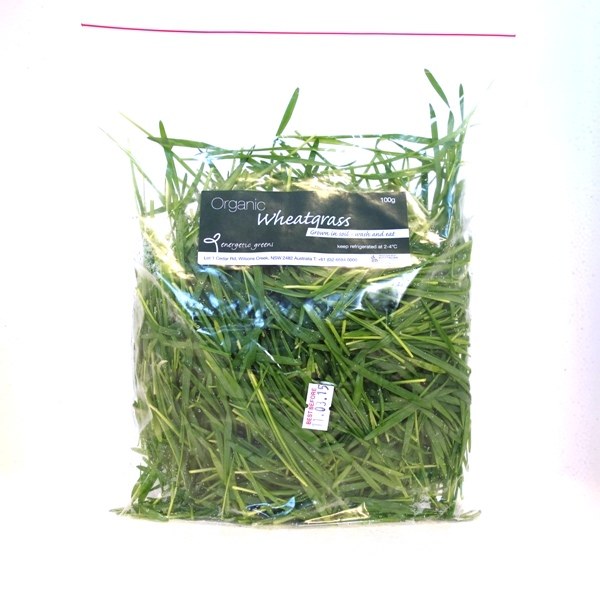 Organic Wheat Grass 100G bag