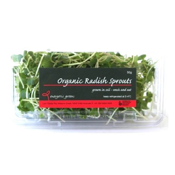 Organic Radish Sprouts 50g