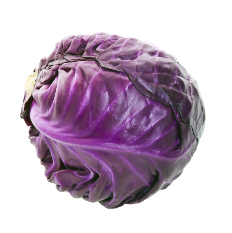 Organic Cabbage Red Whole