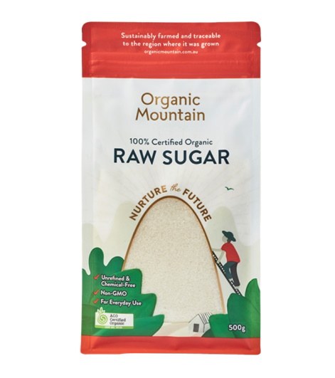 Sugar Raw Cane Fine 500g