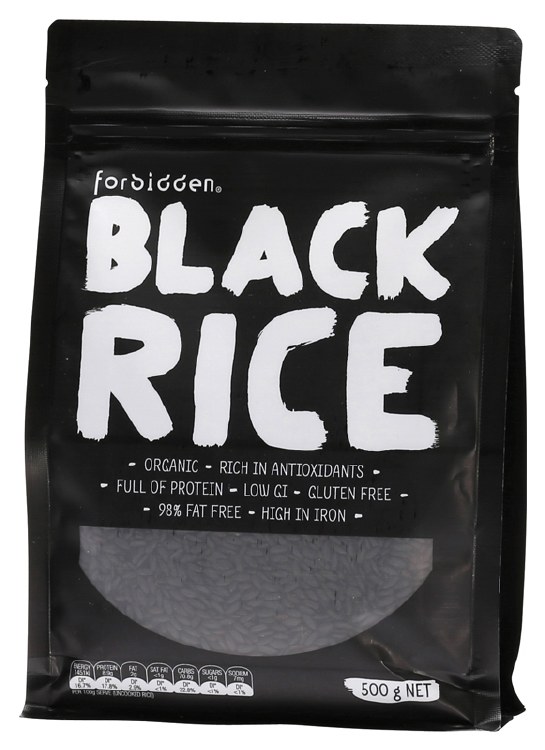 Black Rice 98% Fat Free - Low G.I. 500g
