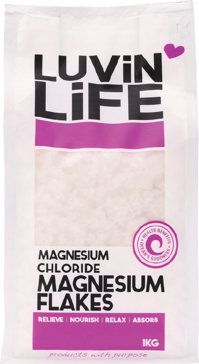 Magnesium Flakes Magnesium Chloride 1kg